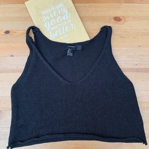 3 for $18‼️ Forever 21 Black Tank Top
